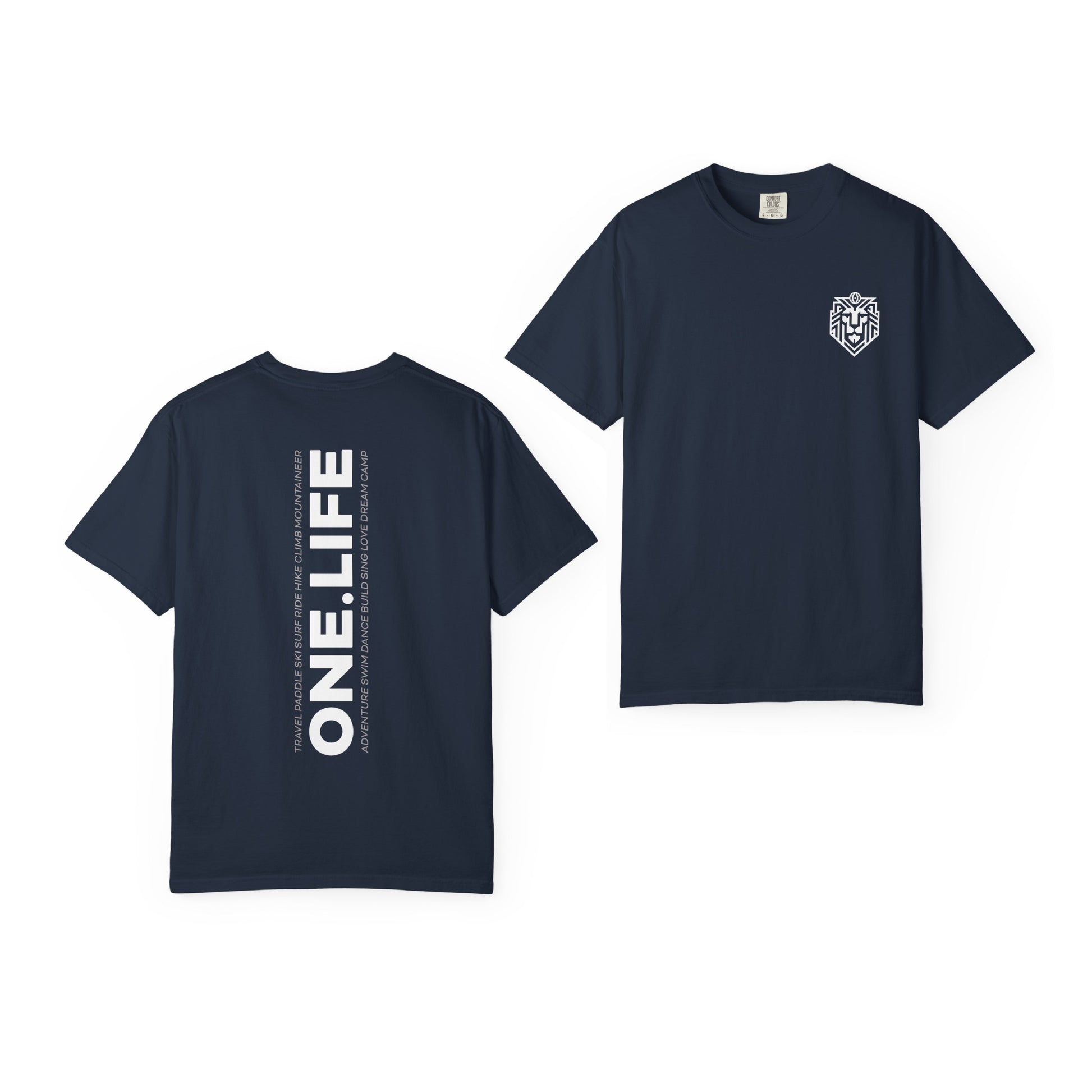 'One Life: Pathfinder' Navy T-Shirt